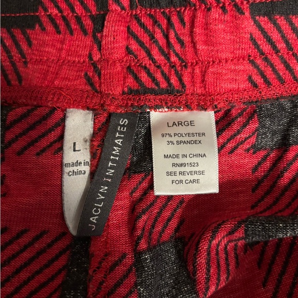 Jaclyn Intimates Buffalo Plaid Pj pants - Picture 4 of 4